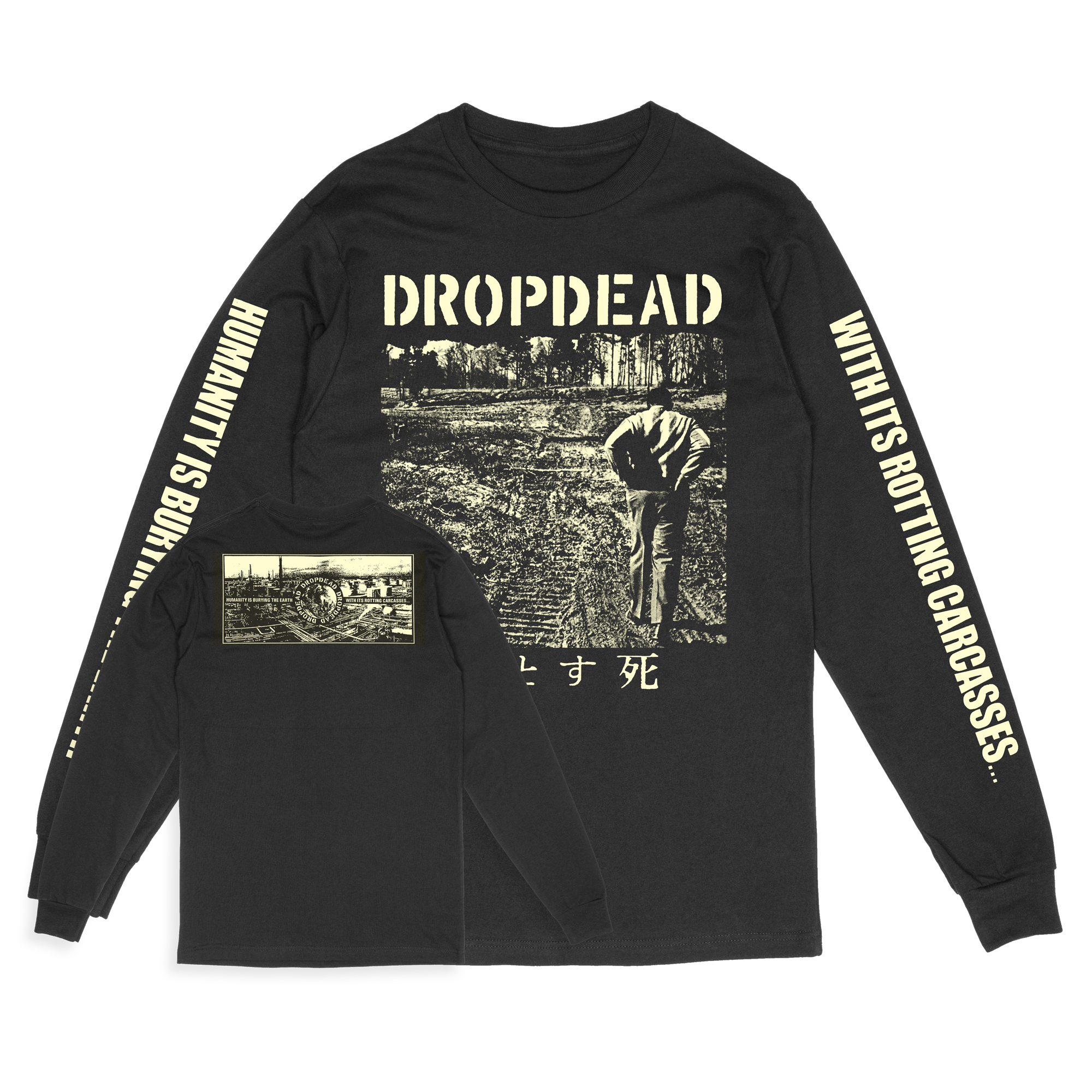 Dropdead "1st LP" Black Longsleeve