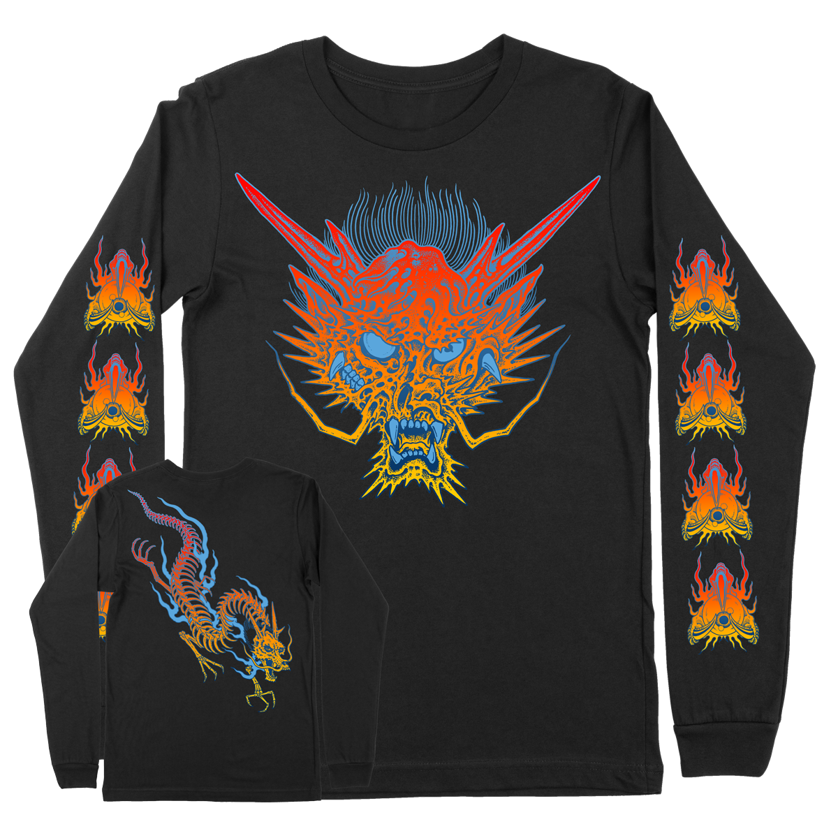Marc Nava "Dragons" Black Longsleeve