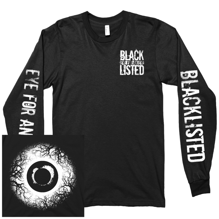 Blacklisted "Eye For An Eye" Black Longsleeve
