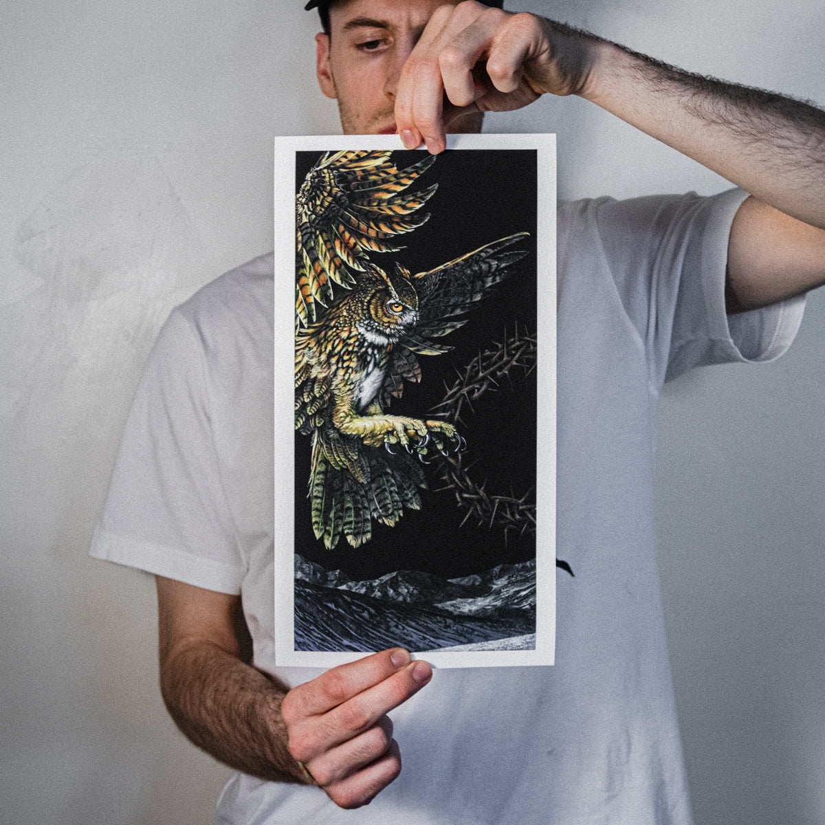 Marald Van Haasteren "Mercilessly" Giclee Print