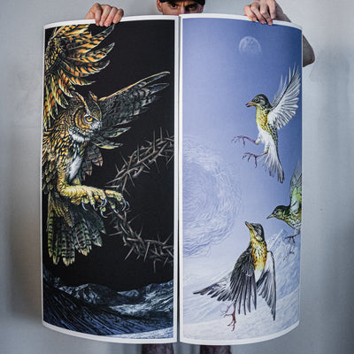 Marald Van Haasteren "Mercilessly" Giclee Print