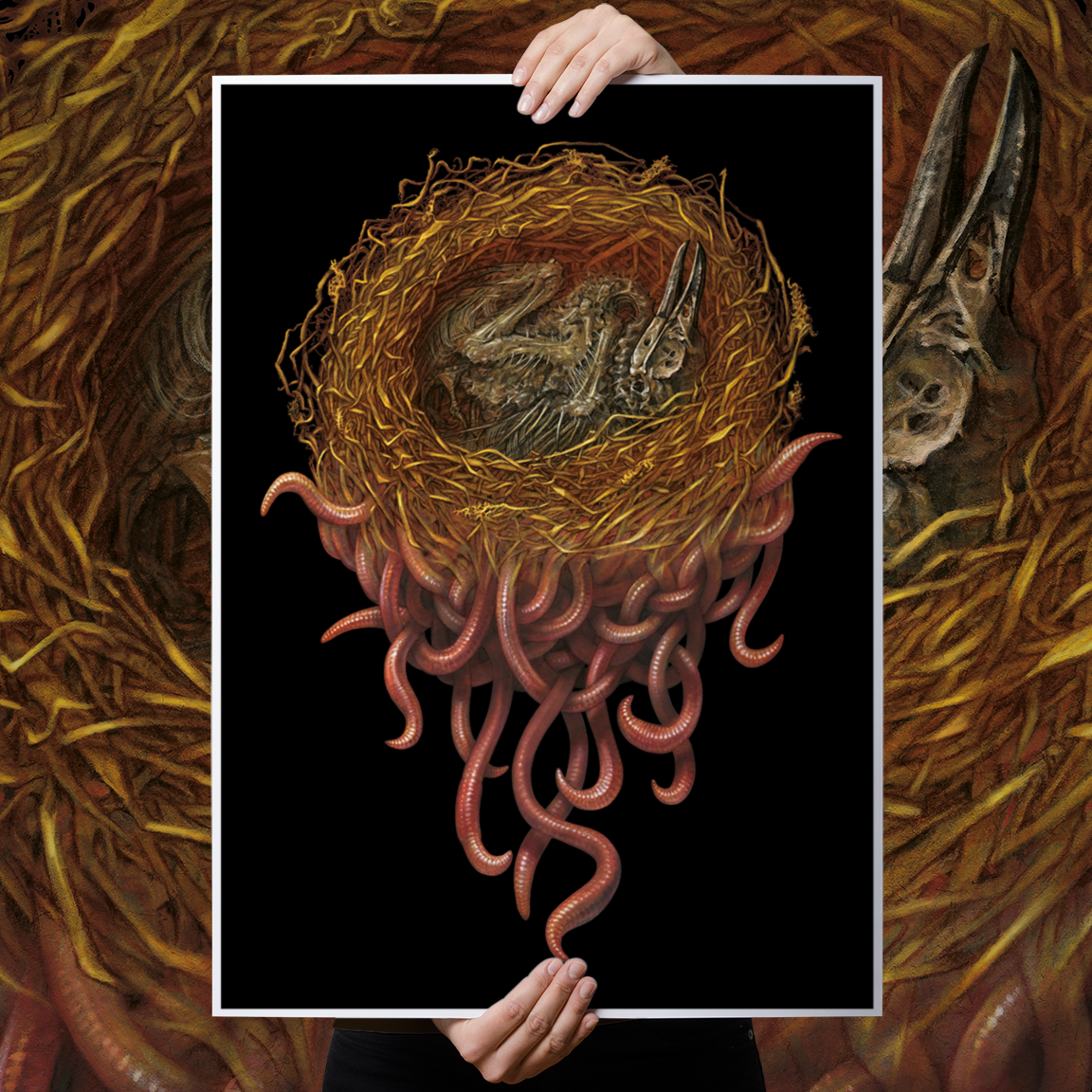 Marald Van Haasteren "16: Into Dust (Nest)" Giclee Print