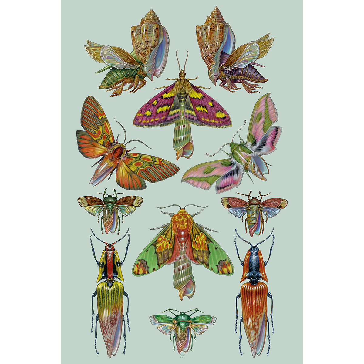 Marald Van Haasteren "March To The Sea: 02" Giclee Print