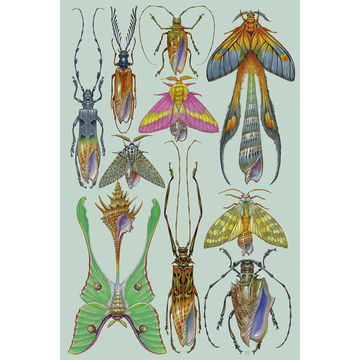 Marald Van Haasteren "March To The Sea: 03" Giclee Print