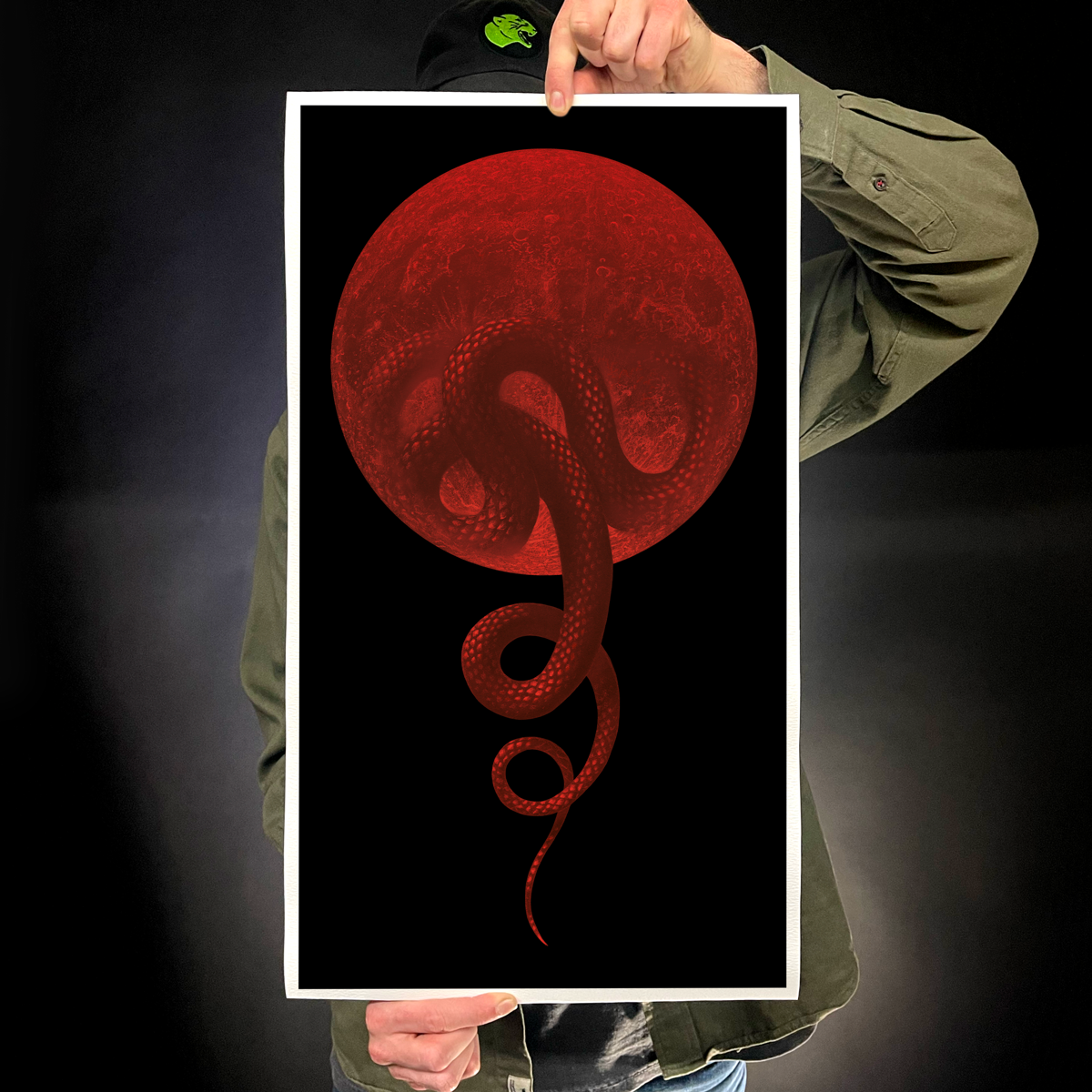 Marald Van Haasteren "Coil" Giclee Print