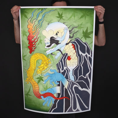 Marc Nava "Bent Back Ghost" Giclee Print