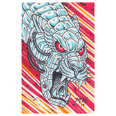 Marc Nava "Robo-Panther" Giclee Print