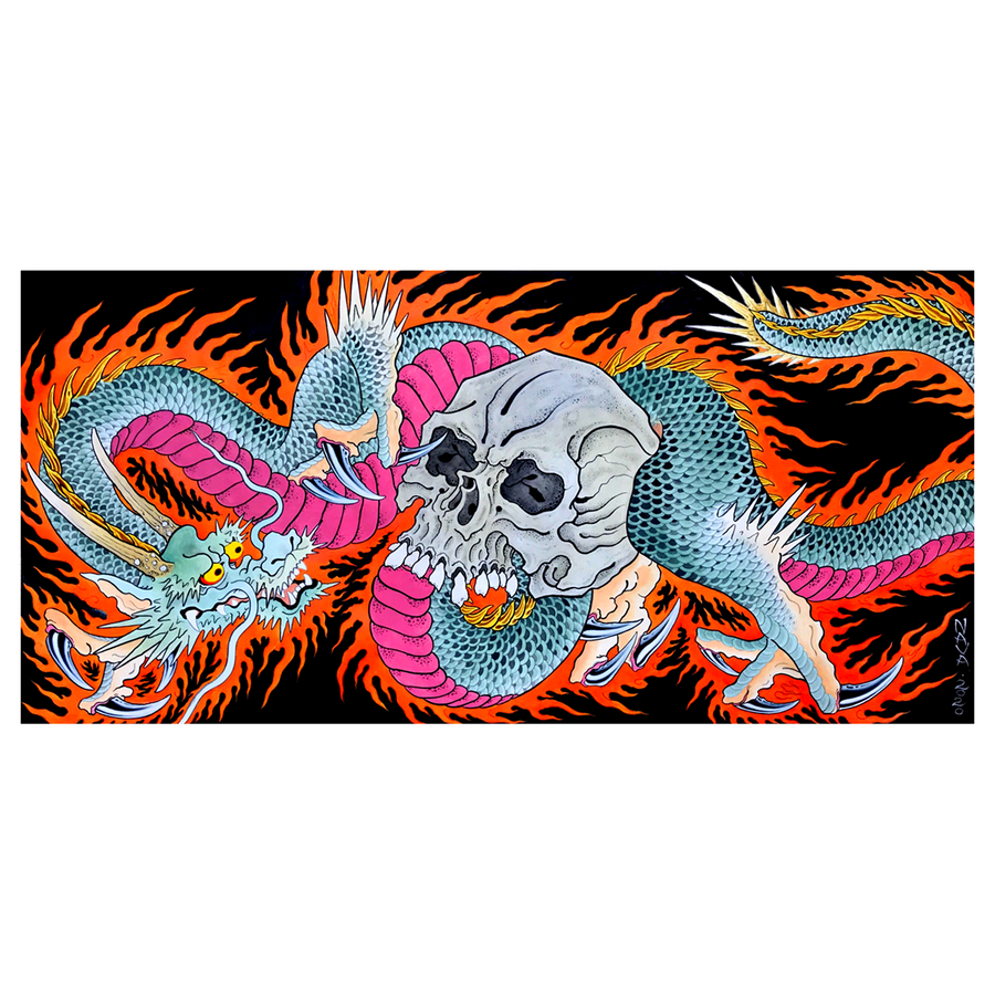 Marc Nava "Fire Dragon" Giclee Print