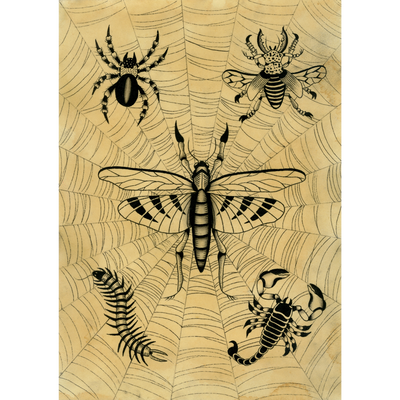 Marvin Nygaard "Creepy Crawl" Giclee Print