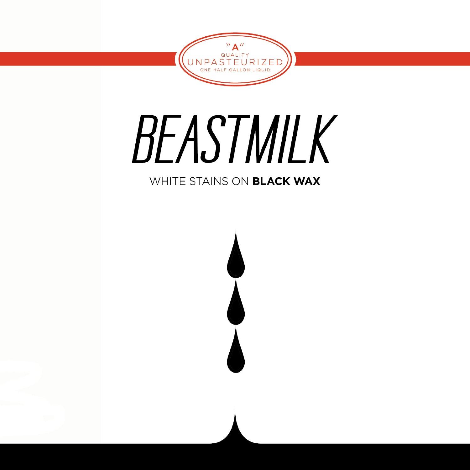 Beastmilk "White Stains On Black Wax"