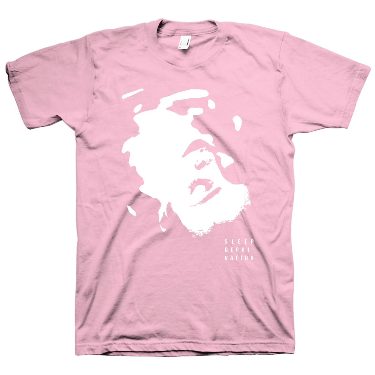 Mortality Rate "Sleep Deprivation" Pink T-Shirt