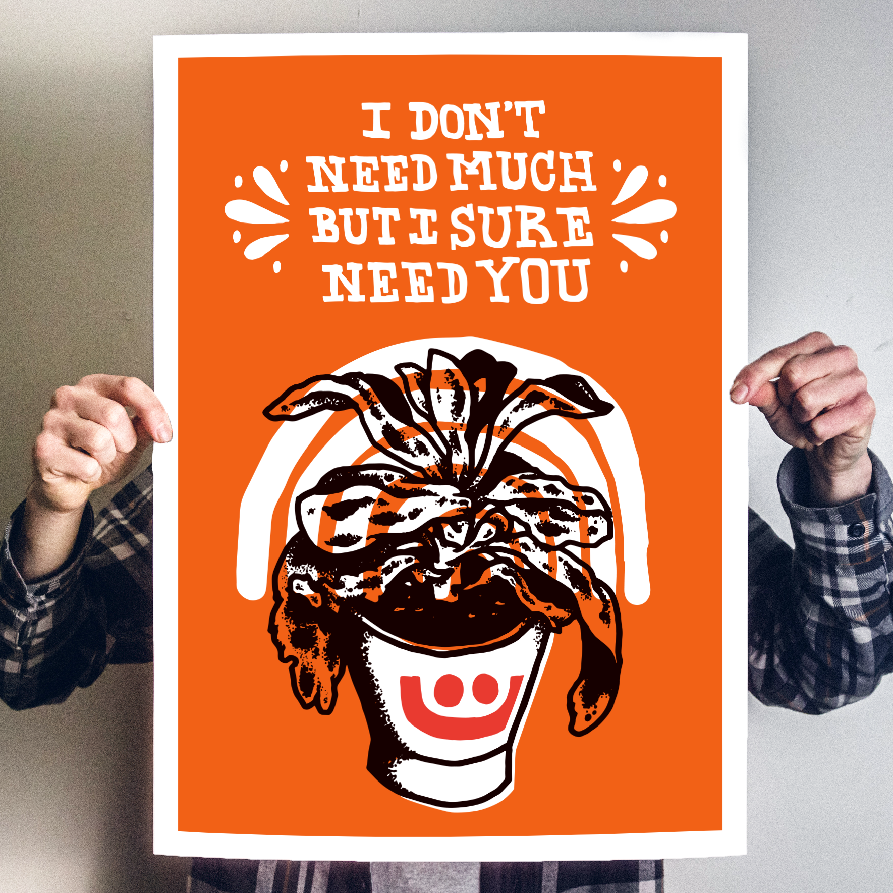 Michael Sieben "I Don't Need Much..." Giclee Print
