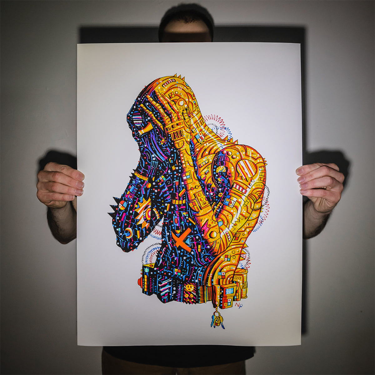 Nick Pyle "What Am I Going To Do" Giclee Print