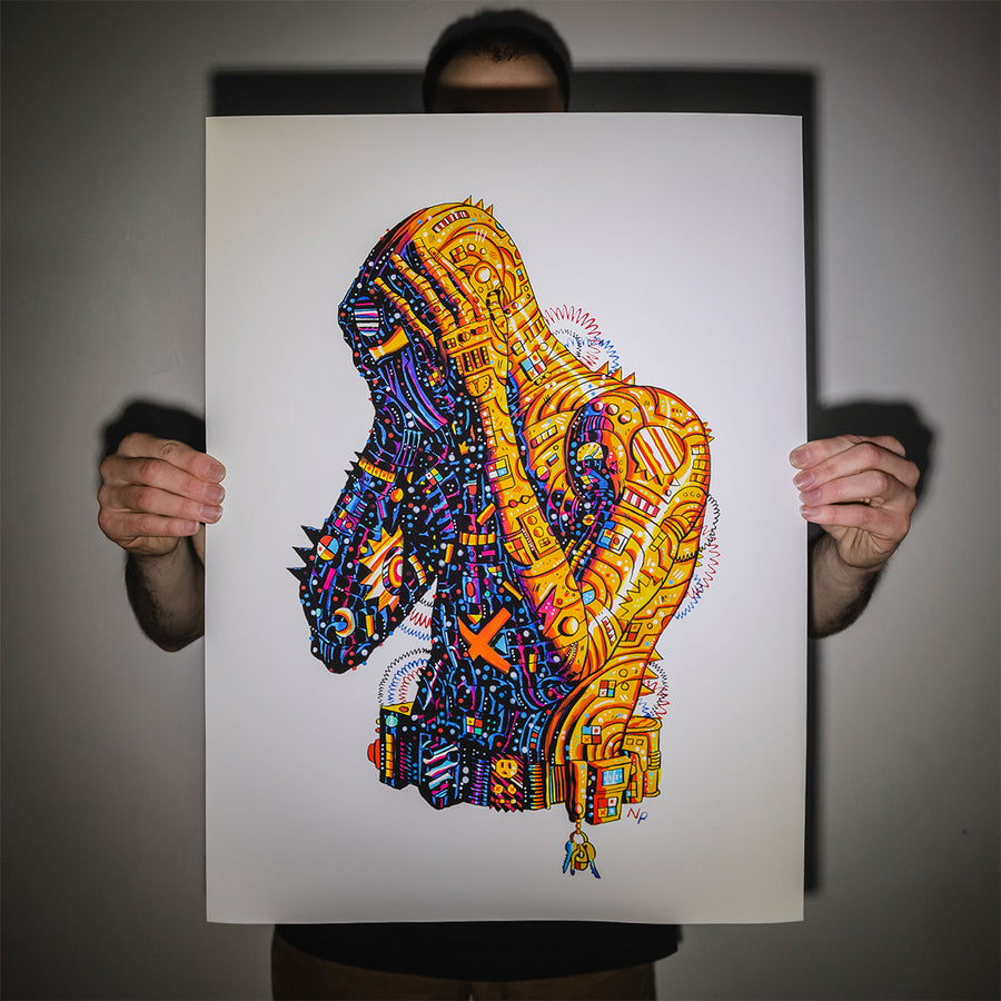 Nick Pyle "What Am I Going To Do" Giclee Print