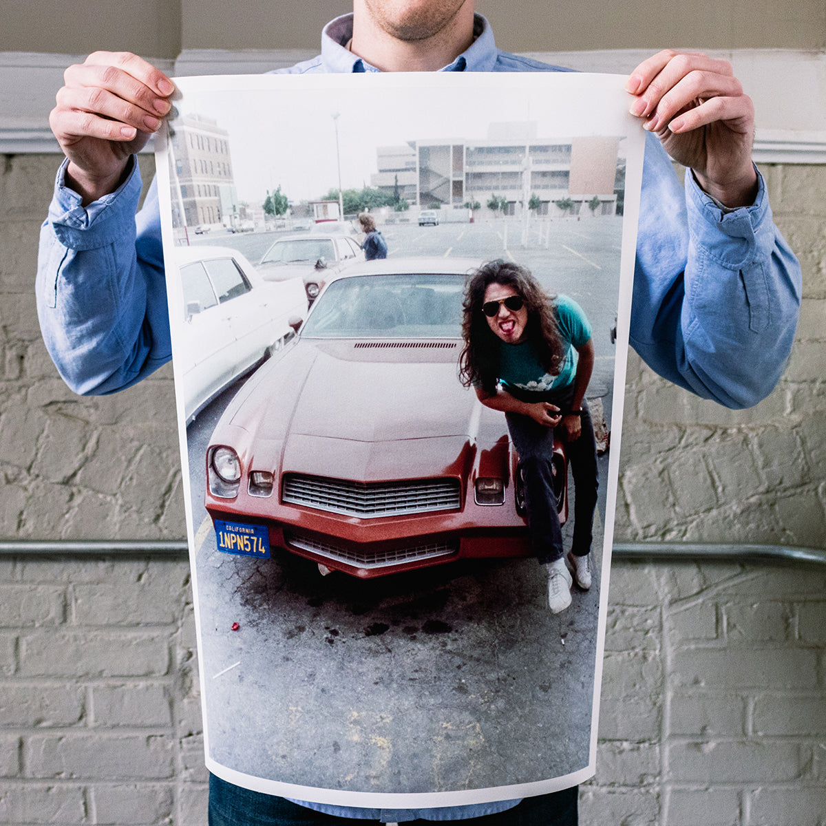 Harald Oimoen "Tom Araya: LA, CA (1985)" Giclee Print