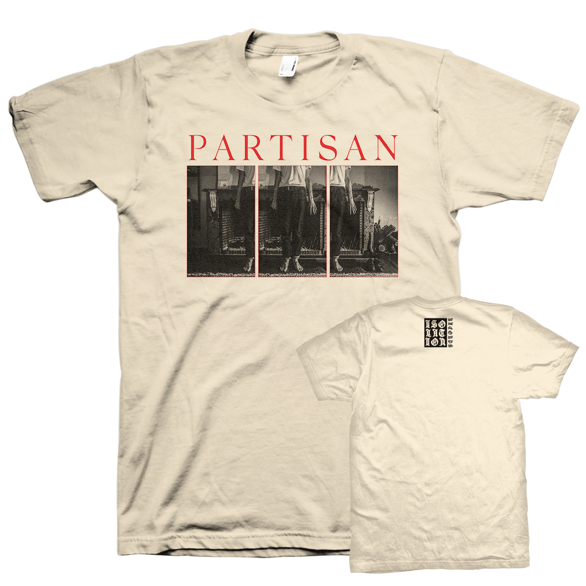 Partisan "Believe" Beige T-Shirt