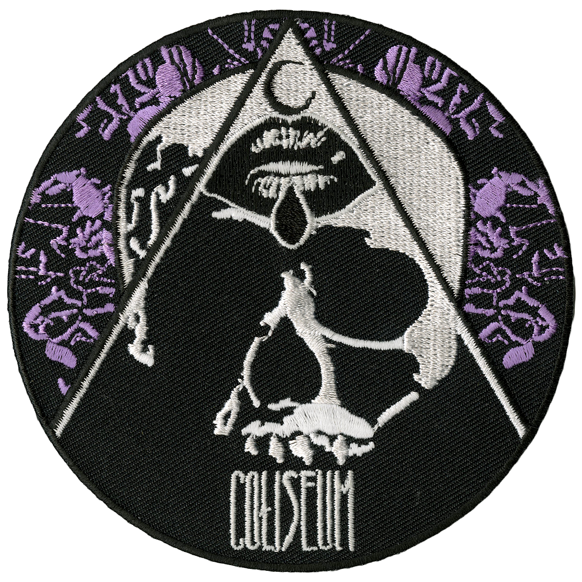 Coliseum "Skull" Embroidered Patch