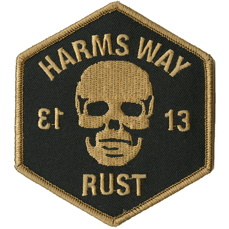 Harm's Way "13 - Positive" Embroidered Patch