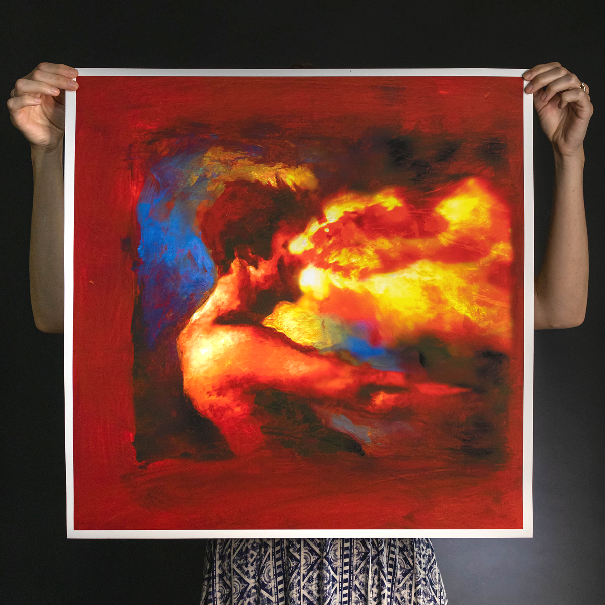 Zao "Blood And Fire" Giclee Print