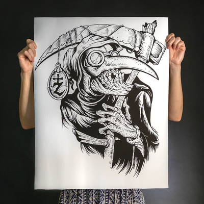 Zao "Xenophobe" Giclee Print