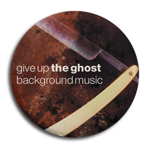 Give Up The Ghost "Straight Razor" Button
