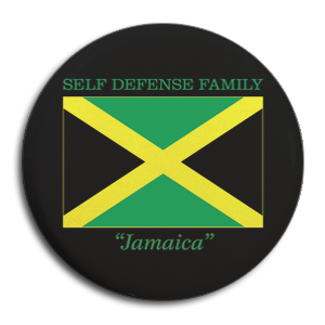 Self Defense Family "Jamaica" Button