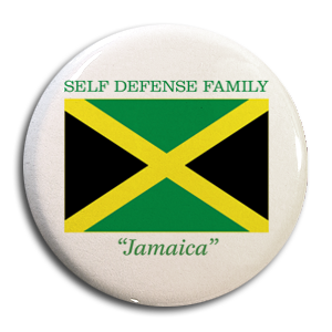 Self Defense Family "Jamaica" Button