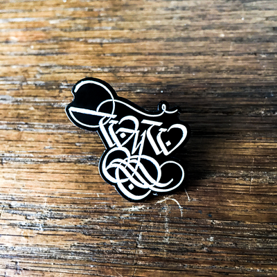 Wear Your Wounds "WYW" Enamel Pin