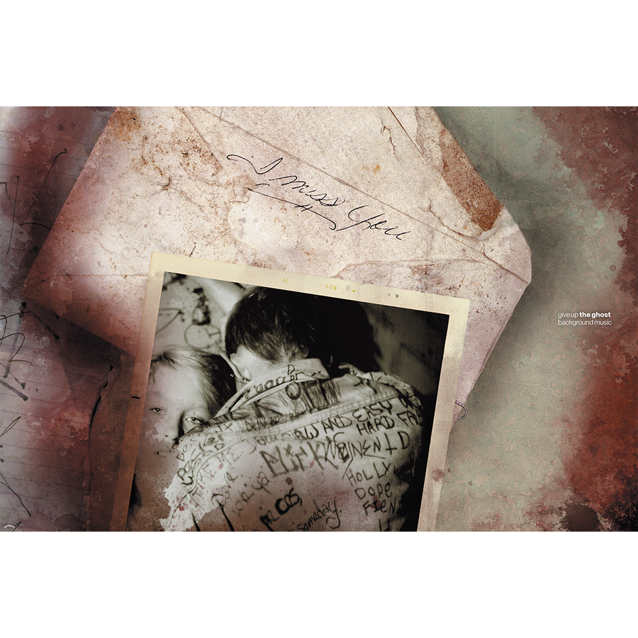 Give Up The Ghost "Background Music" Poster