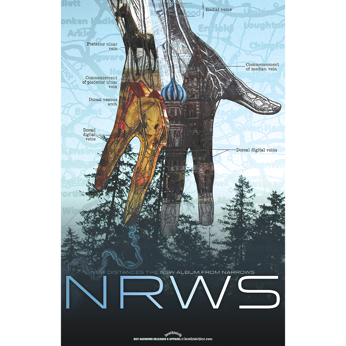 Narrows "New Distances" Poster