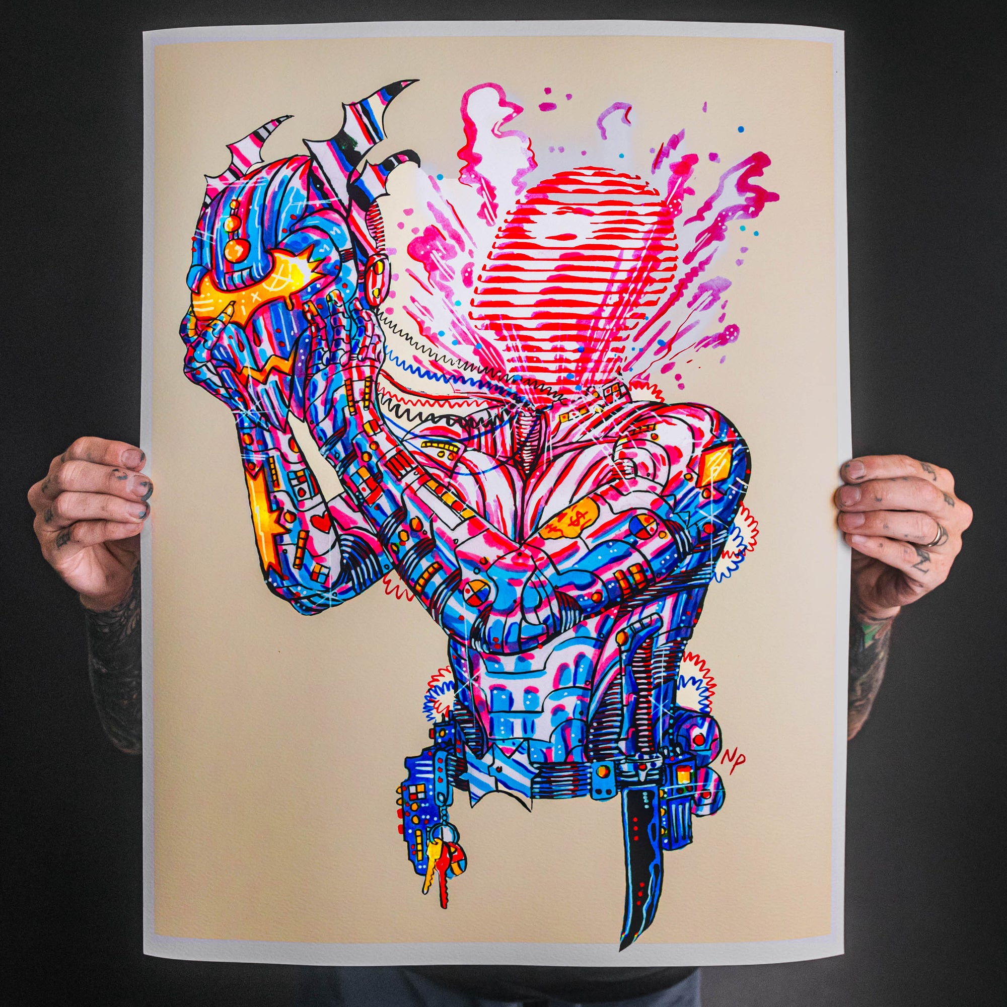 Nick Pyle "I Died A Long Time Ago" Giclee Print