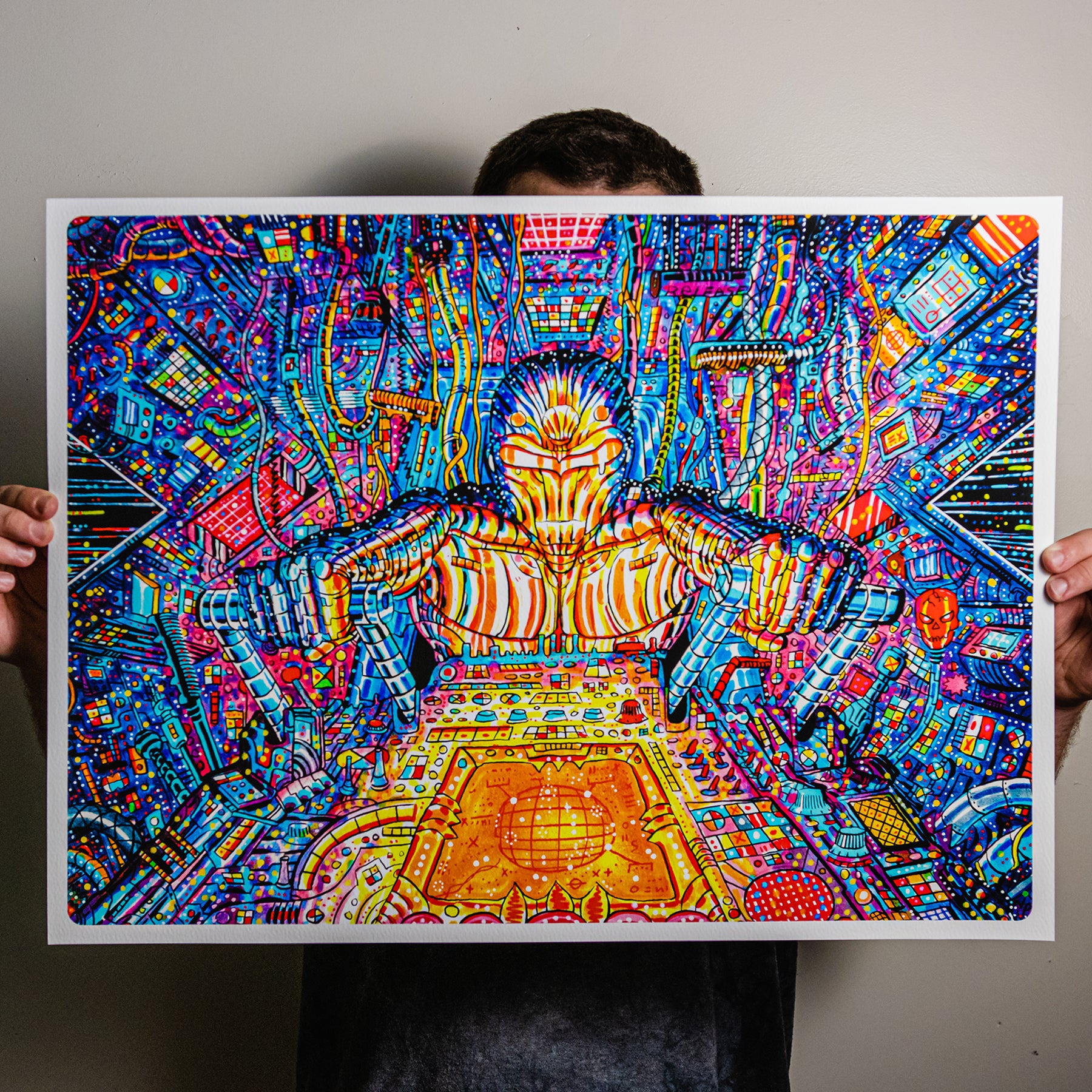 Nick Pyle "Cockpit" Giclee Print