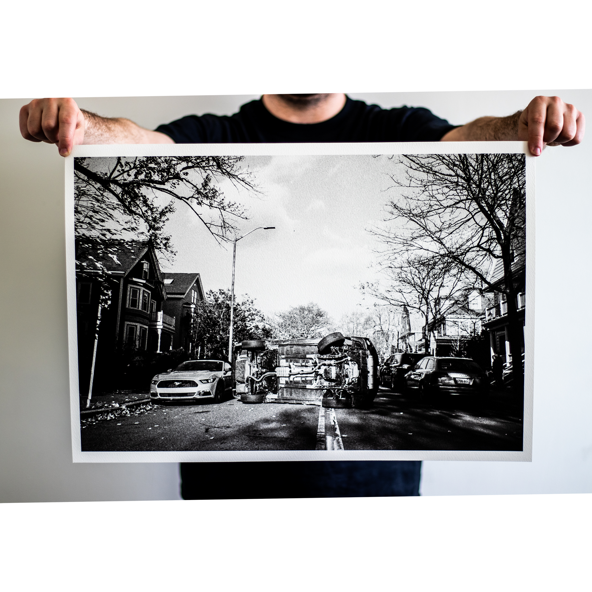 Reid Haithcock "Winter Series: Car" Giclee Print