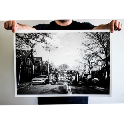 Reid Haithcock "Winter Series: Car" Giclee Print