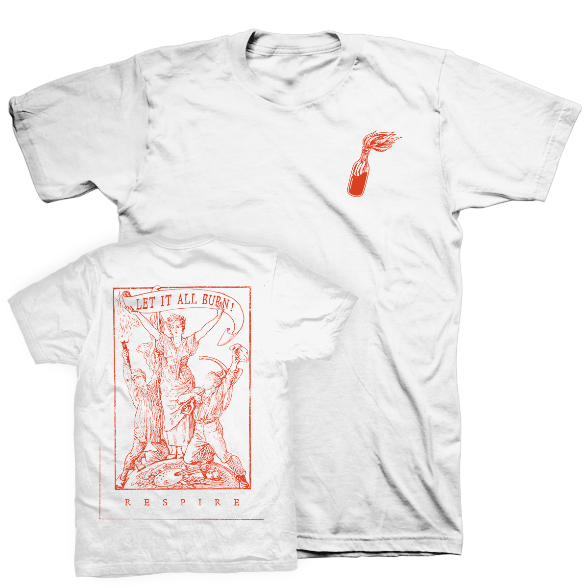 Respire "Molotov" White T-Shirt