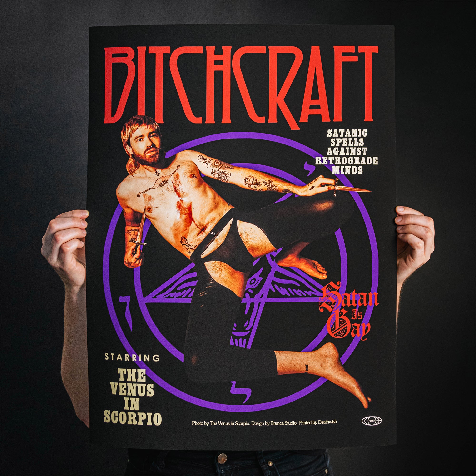 Branca Studio & The Venus In Scorpio "Bitchcraft" Giclee Print