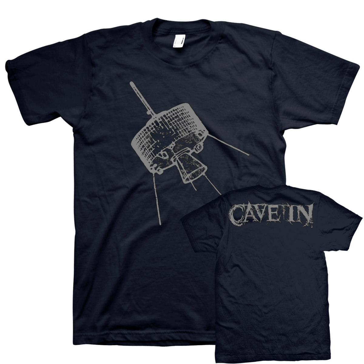 Cave In "Satellite" Navy Blue T-Shirt