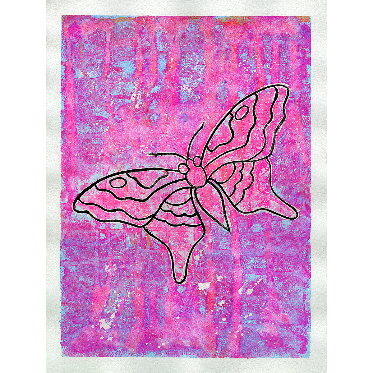 Sean Martin "Butterfly" Original Painting