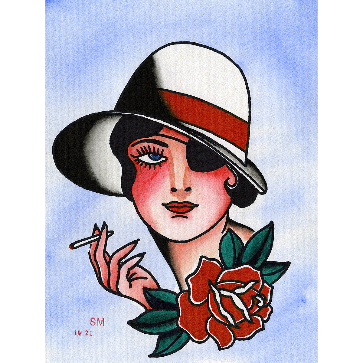 Sean Martin "Lady Killer" Giclee Print