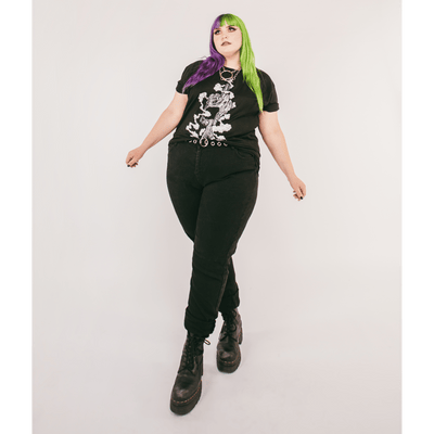 Dylan Garrett Smith "Finger and Fang" Black T-Shirt