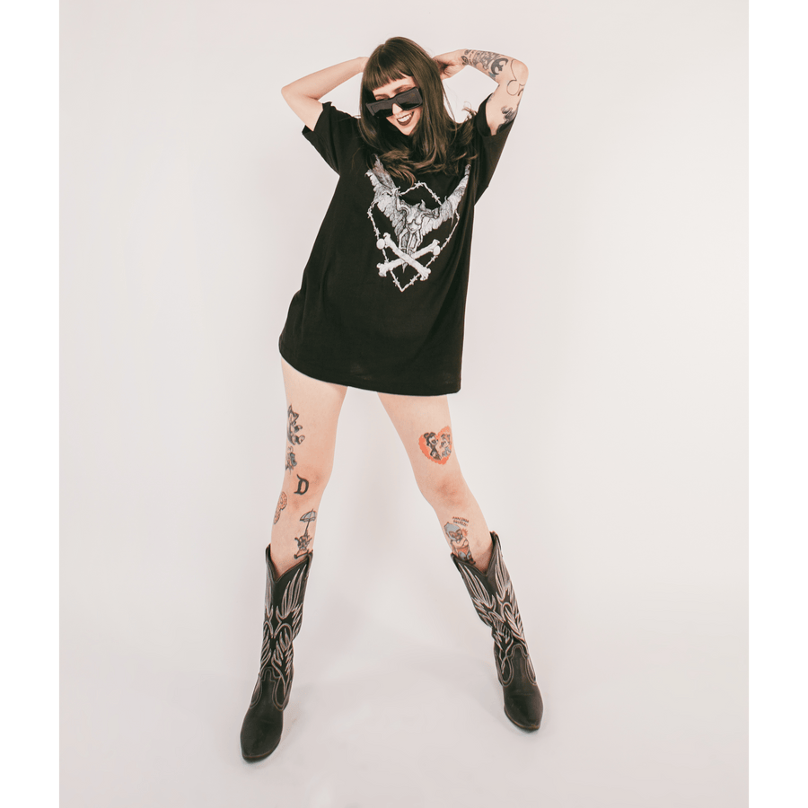 Dylan Garrett Smith "Barbed Bat" Black T-Shirt