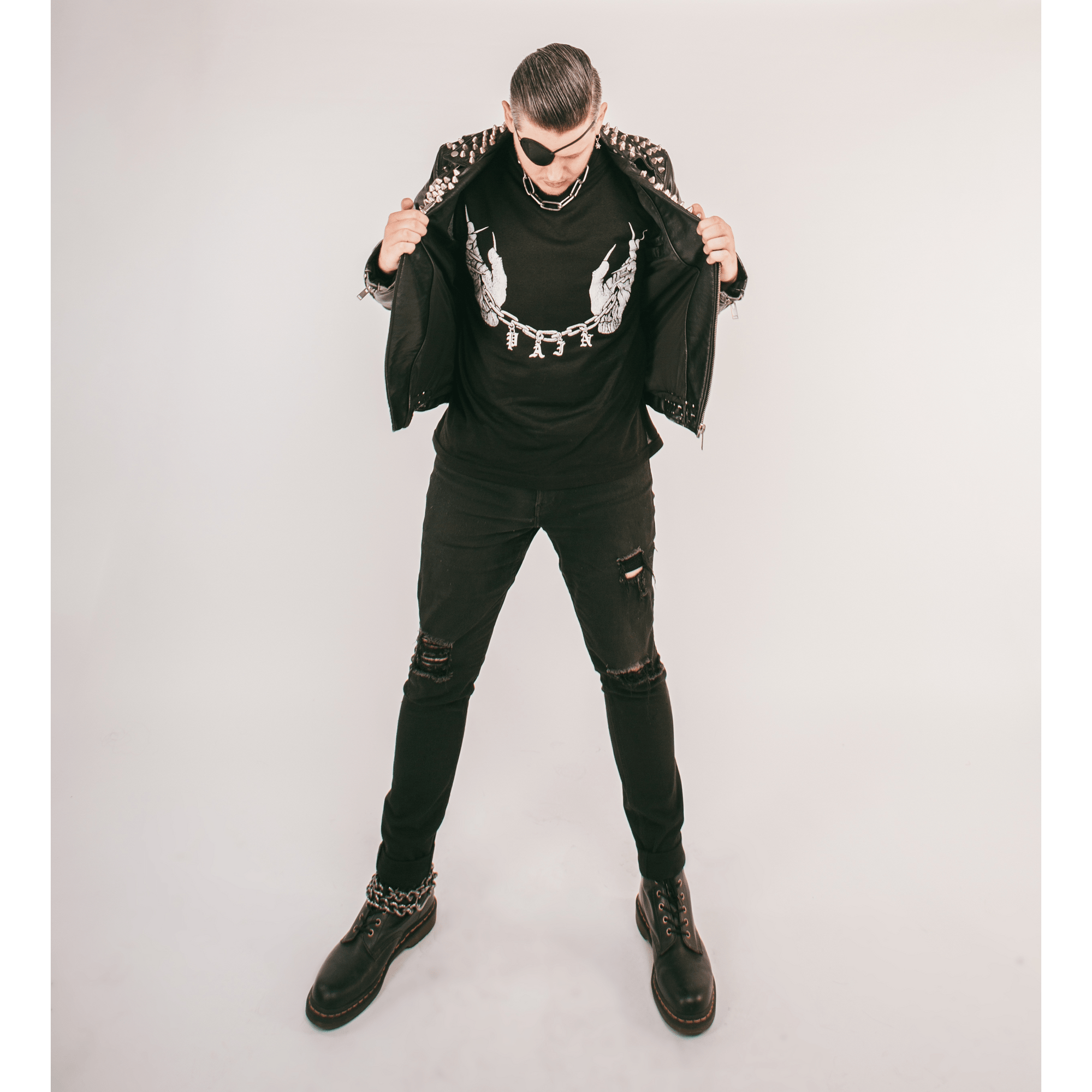 Dylan Garrett Smith "Pain" Black T-Shirt