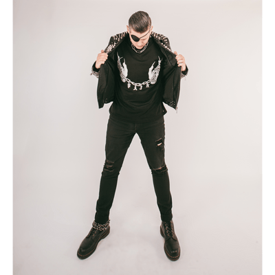 Dylan Garrett Smith "Pain" Black T-Shirt