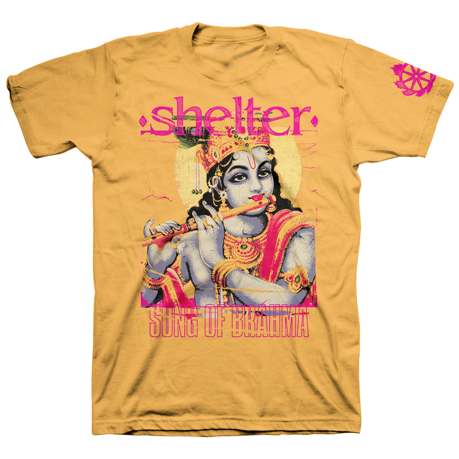 Shelter "Song Of Brahma" Gold T-Shirt