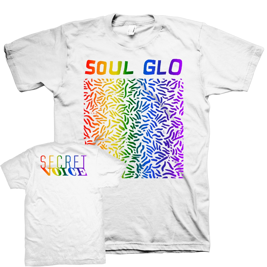 Soul Glo "Rainbow Logo" White T-Shirt