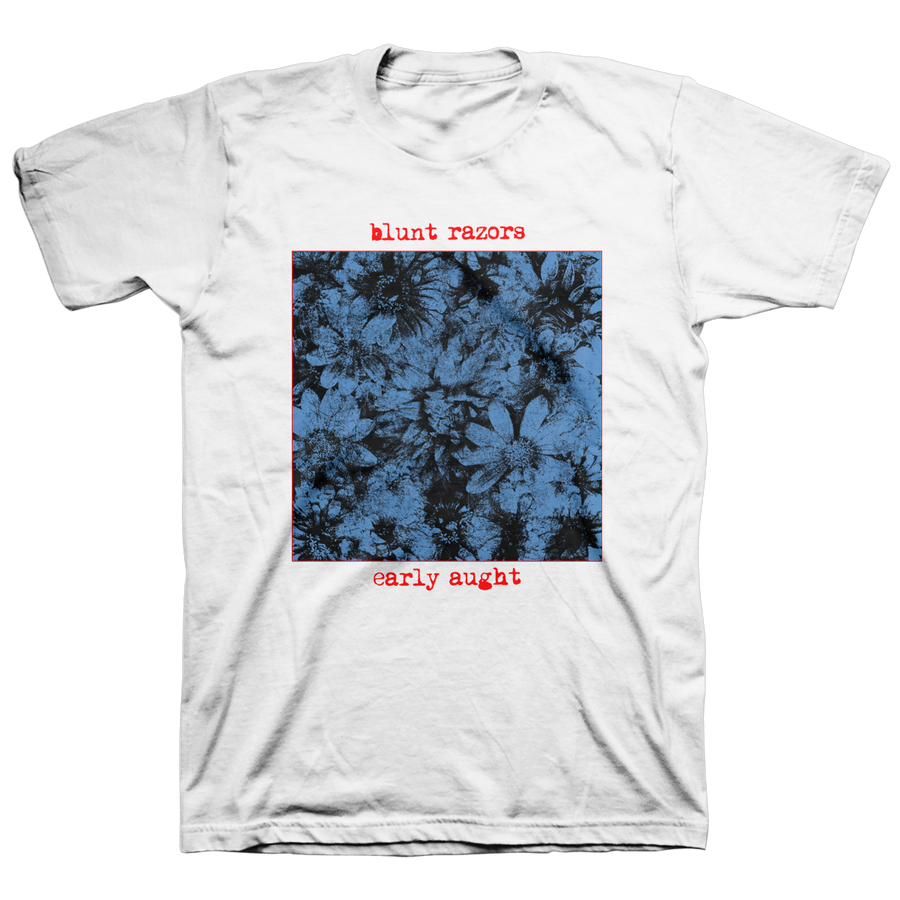 Blunt Razors "Early Aught Flowers" White T-Shirt