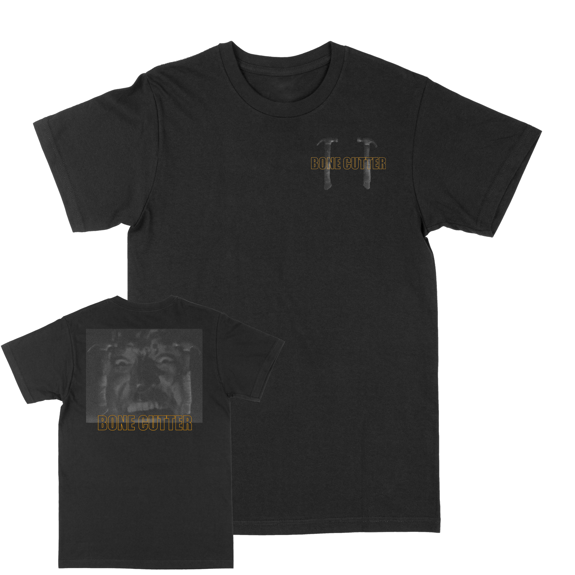 Bone Cutter "Hammer" Black T-Shirt