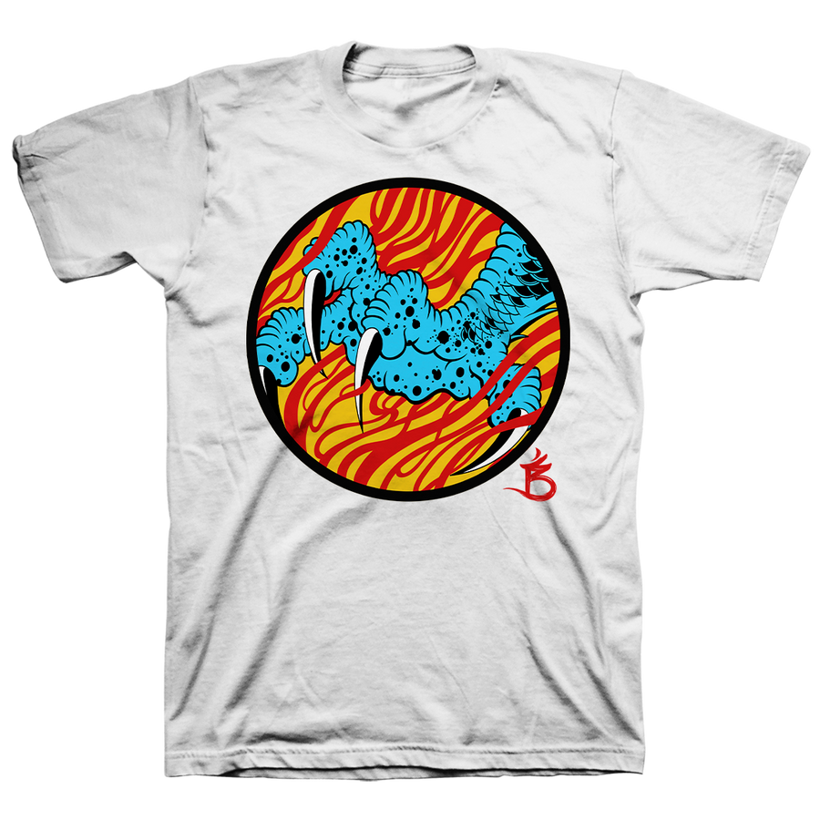 Darren Brass "Claw" White T-Shirt