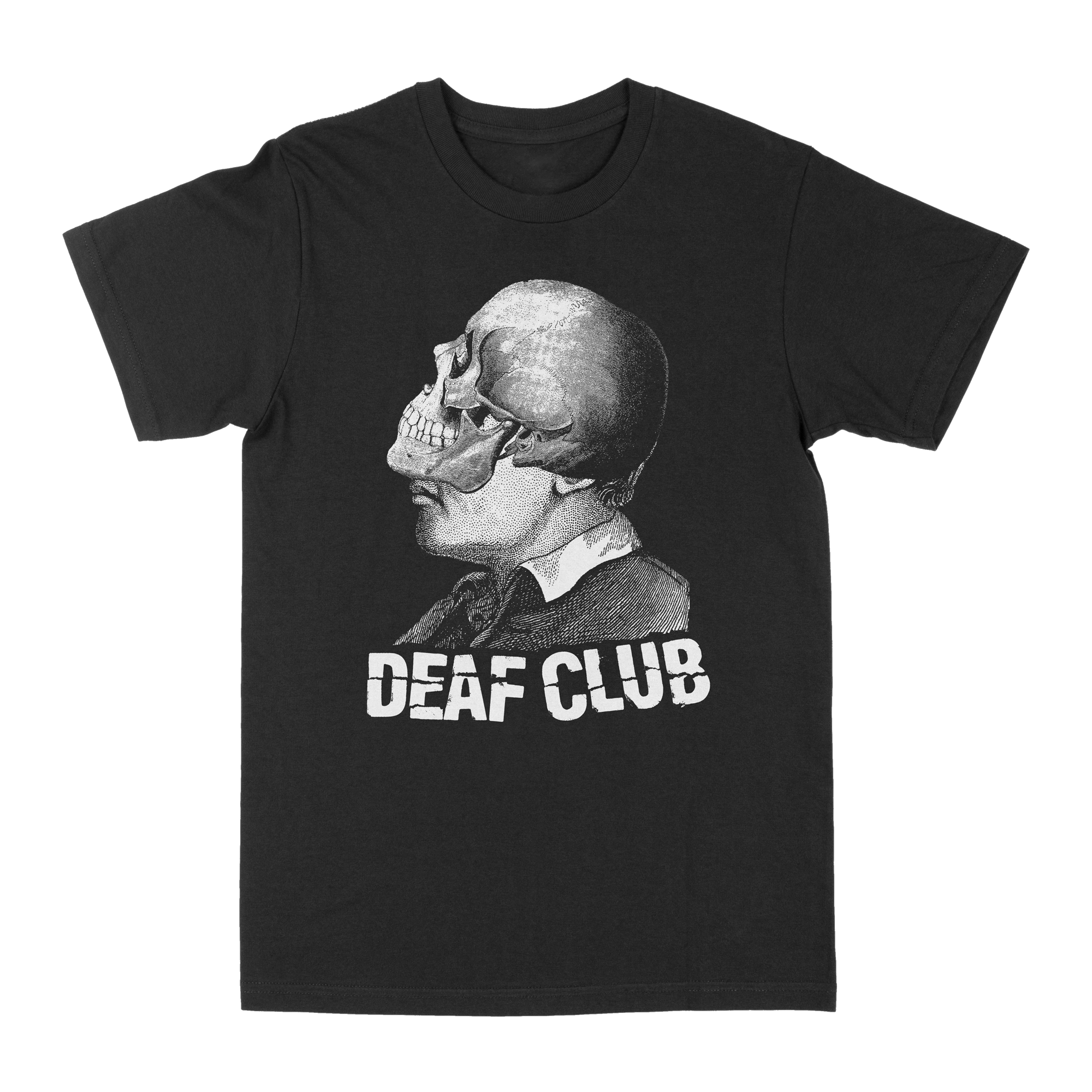 Deaf Club "Skull Membership" Black T-Shirt
