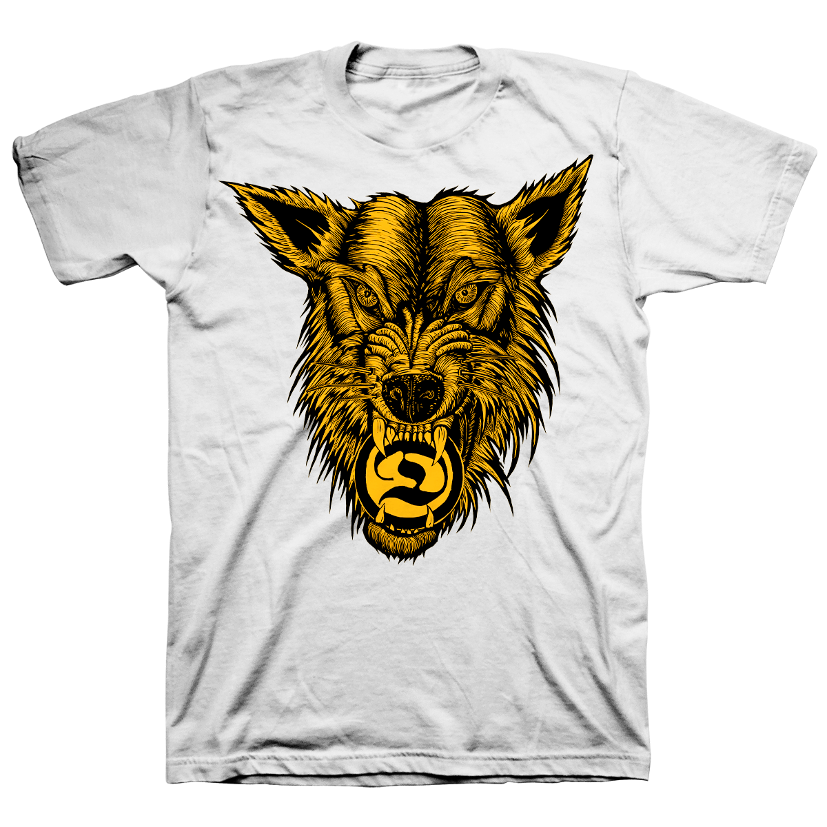 Deathwish "McNett Wolf" White T-Shirt